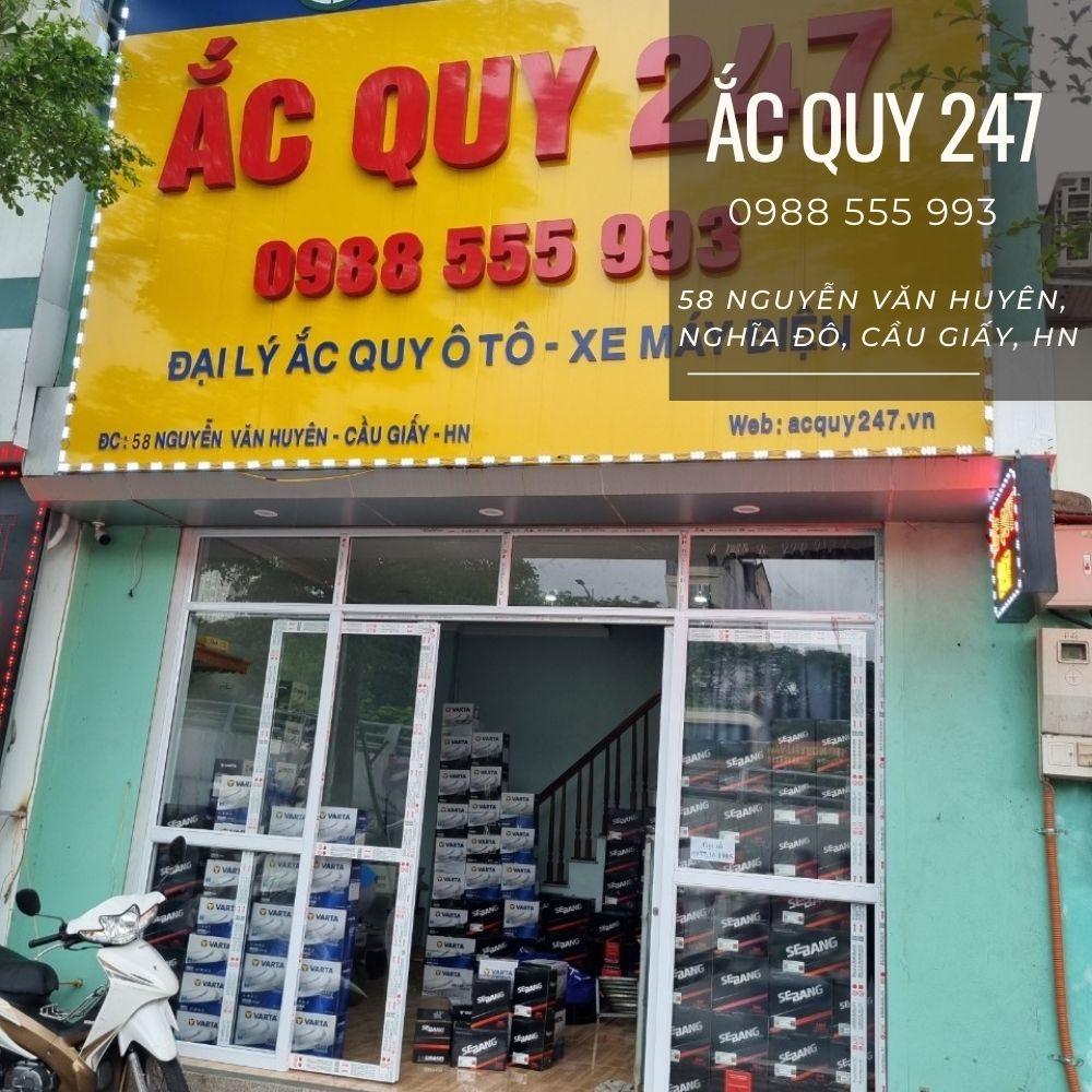 Cửa hàng ắc quy 247 cầu giấy