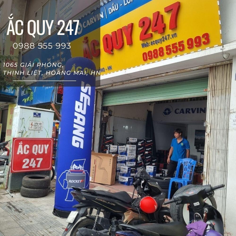 Cửa hàng ắc quy 247 giải phóng