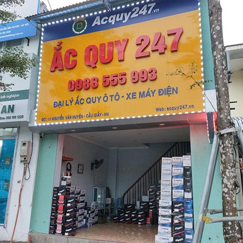 Đại lý ắc quy ô tô tại quận Cầu Giấy