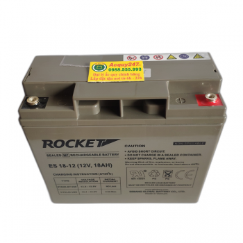 Ắc quy Rocket ES18-12 (12V-18Ah)