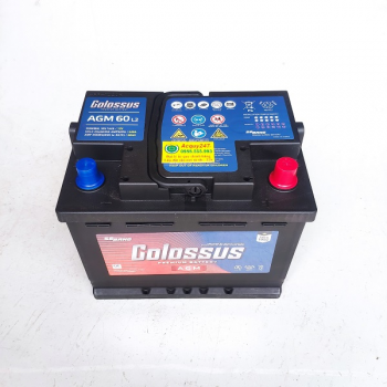 Ắc quy Colossus AGM 60Ah L2