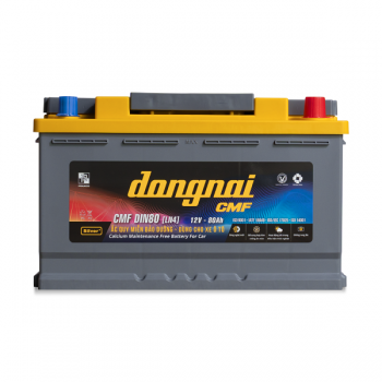 Ắc quy Đồng Nai DIN80 LN4 12V 80Ah