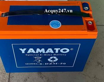 Ắc quy Yamato 12V-50Ah 6-DZM-50