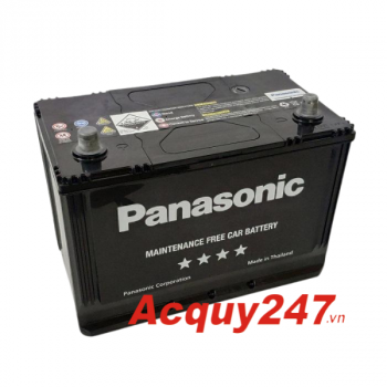 Ắc quy Panasonic N-100D31R-FH 12v 80AH Vỏ đen