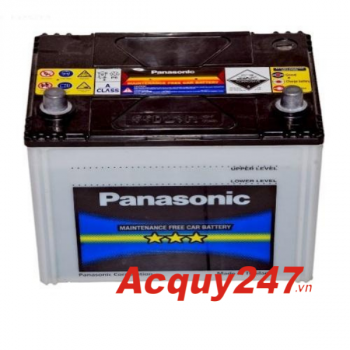 Ắc quy Panasonic 90AH N- 115D31L/R-FS Vỏ trắng