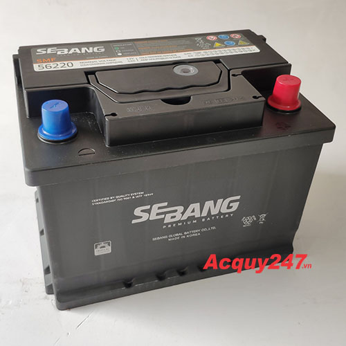 ắc quy Sebang 62ah cọc thấp