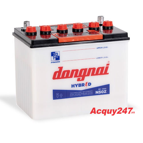 bình ắc quy đồng nai 12v 60ah n50z