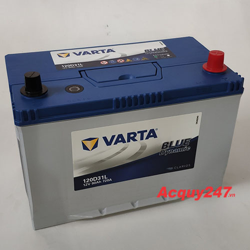 bình ắc quy varta 12v 90ah 120D31L