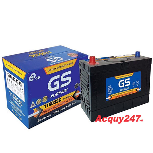 giá ắc quy khô gs 12v 100ah