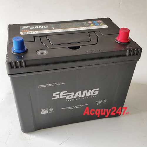 ắc quy sebang 12v 75ah